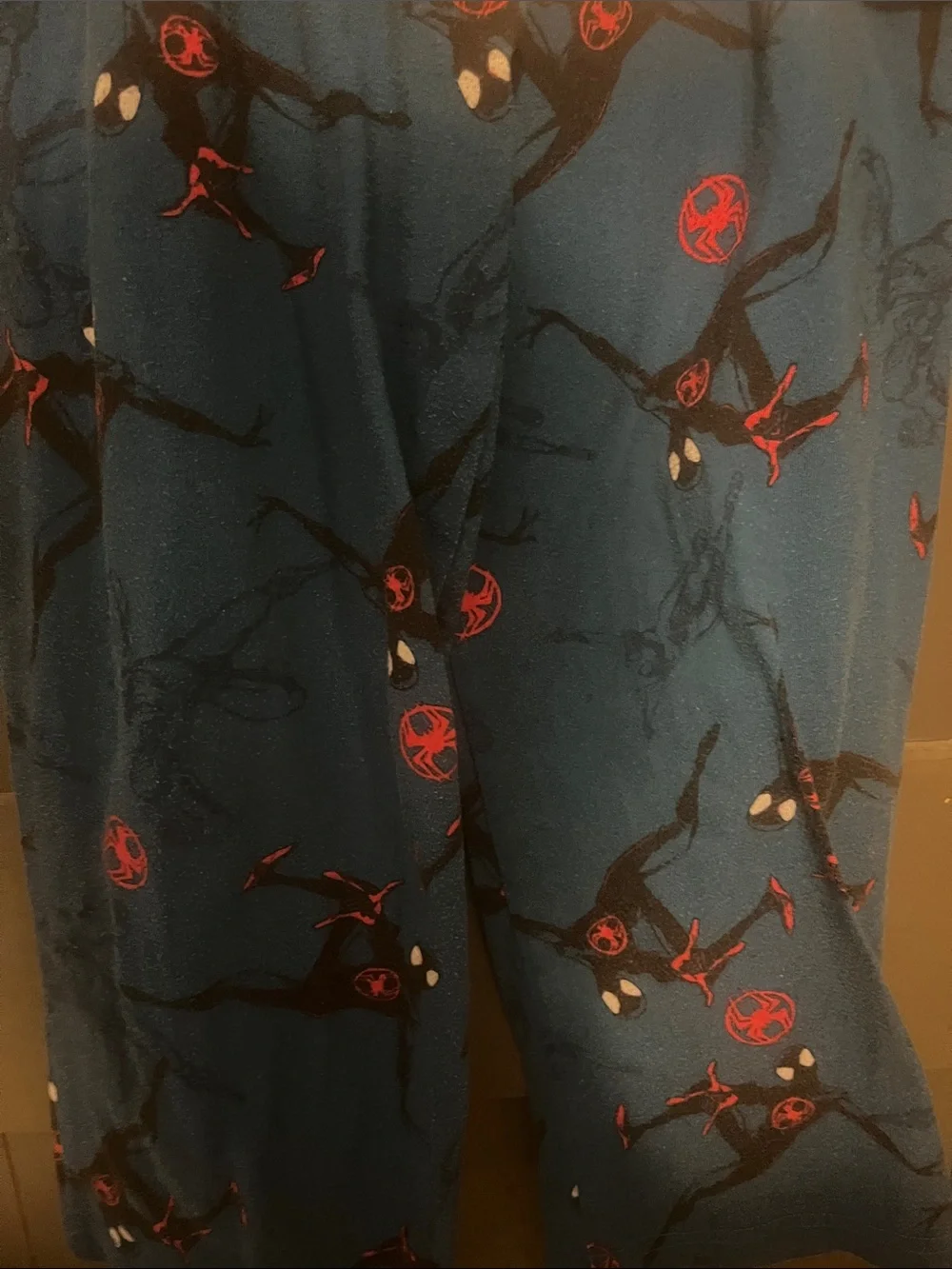 Blue and Cream Spider-Man Kids Pajama Set